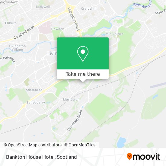 Bankton House Hotel map