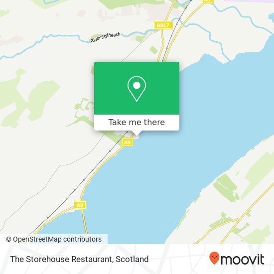 The Storehouse Restaurant map