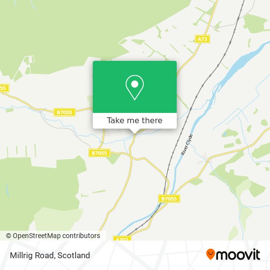 Millrig Road map