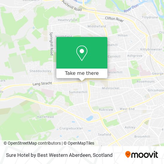 Sure Hotel by Best Western Aberdeen map