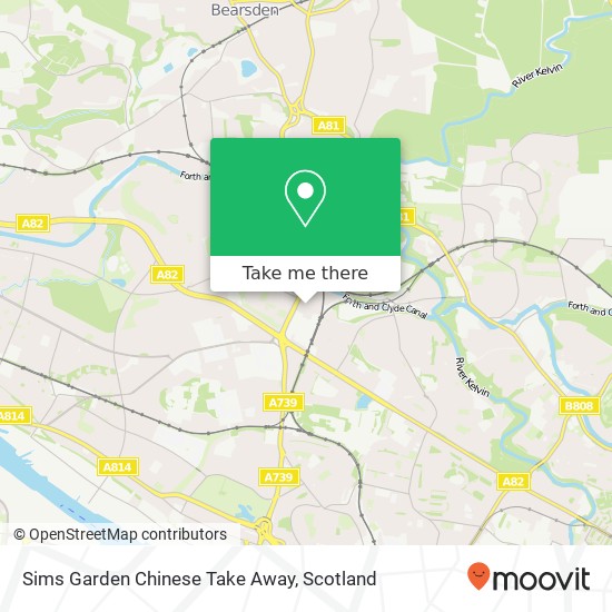 Sims Garden Chinese Take Away map