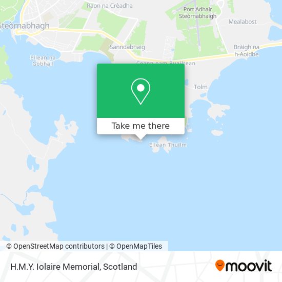H.M.Y. Iolaire Memorial map