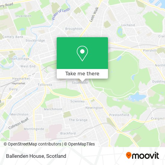 Ballenden House map