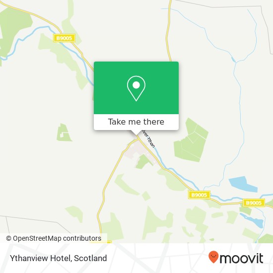 Ythanview Hotel map