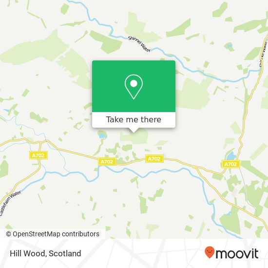 Hill Wood map