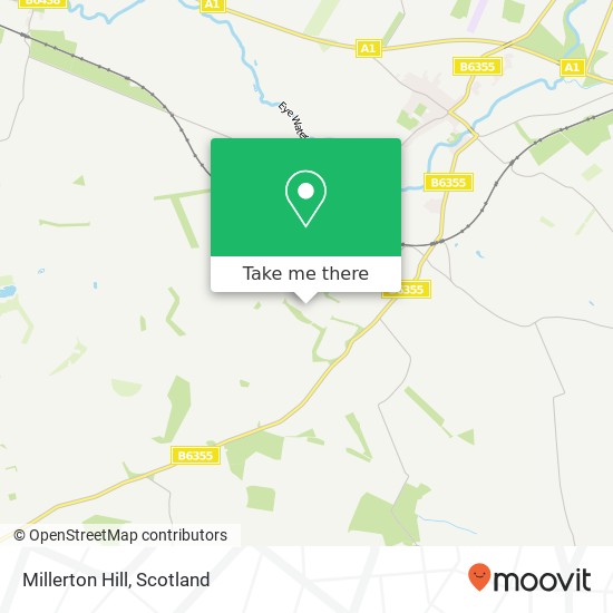 Millerton Hill map