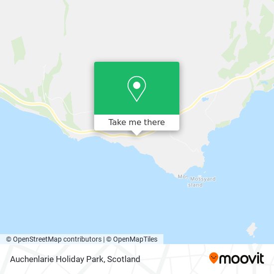 Auchenlarie Holiday Park map