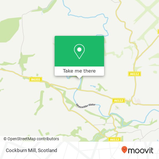 Cockburn Mill map