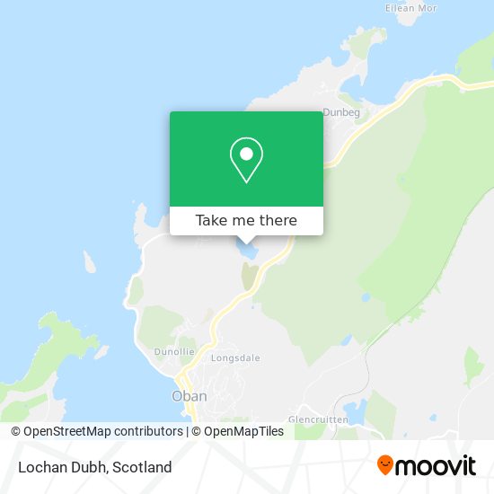 Lochan Dubh map