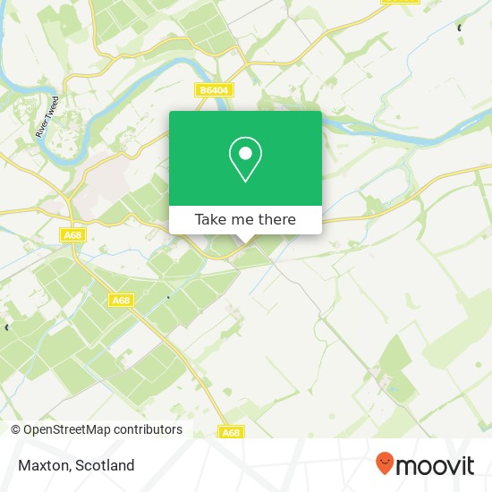 Maxton map