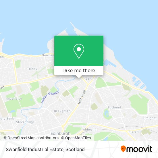 Swanfield Industrial Estate map