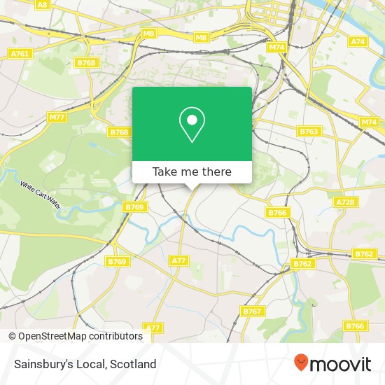 Sainsbury's Local map