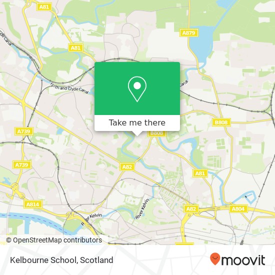 Kelbourne School map