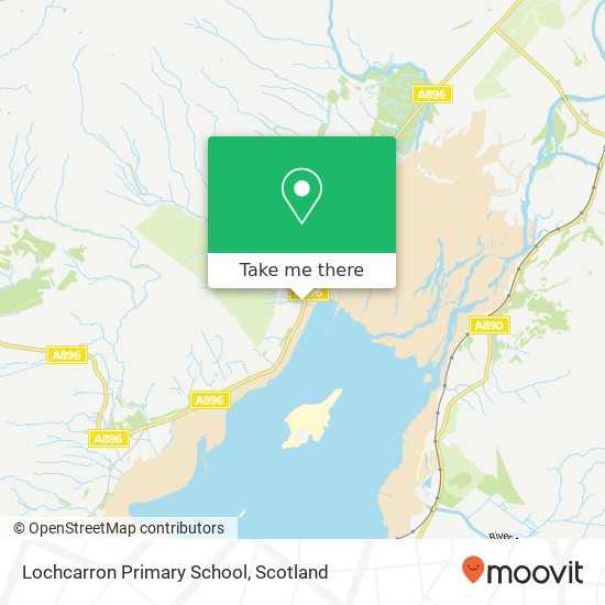 Lochcarron Primary School map