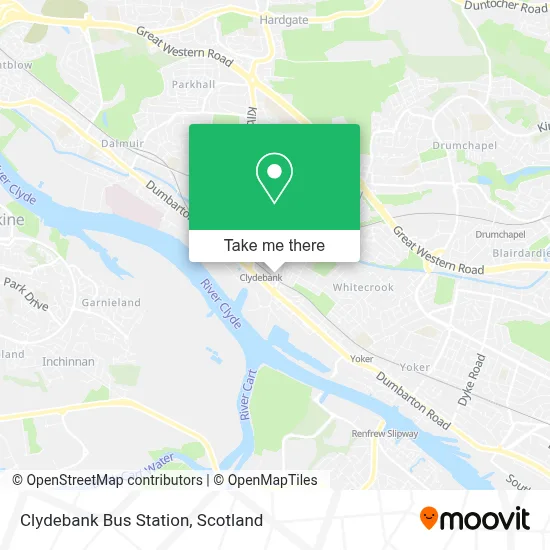 How to Get to Clydebank Bus Station by Train or Bus?