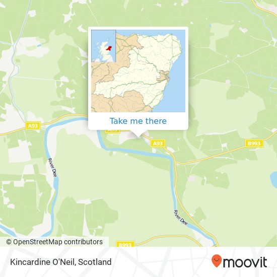 Kincardine O'Neil map