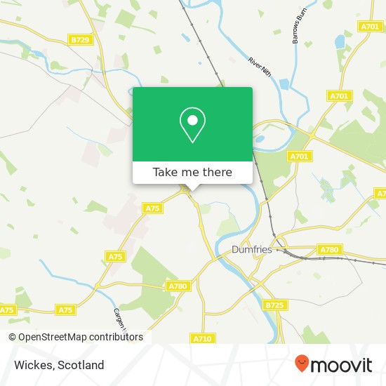 Wickes map