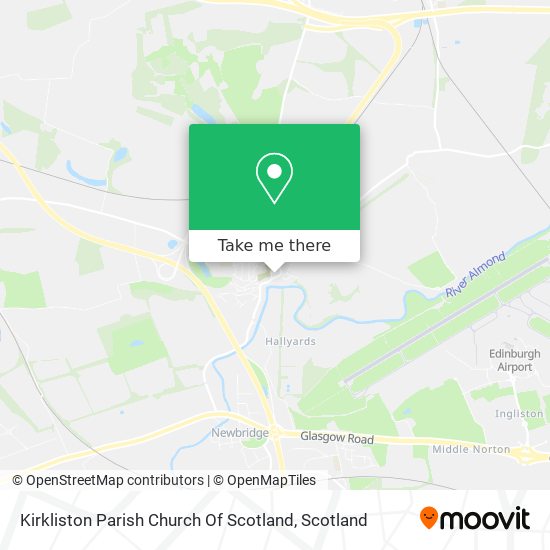 Kirkliston Parish Church Of Scotland map