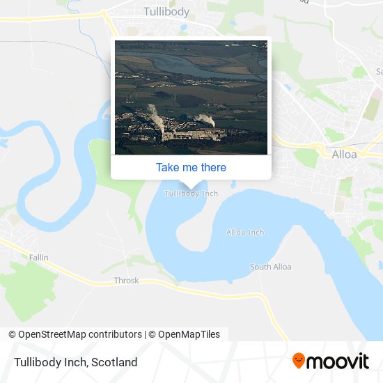 Tullibody Inch map