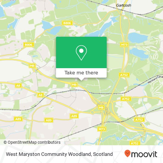 West Maryston Community Woodland map