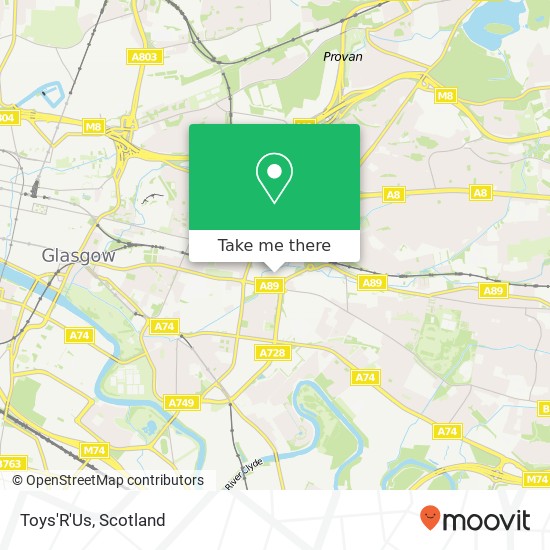 Toys'R'Us map