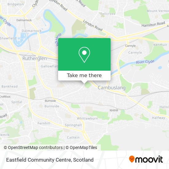 Eastfield Community Centre map