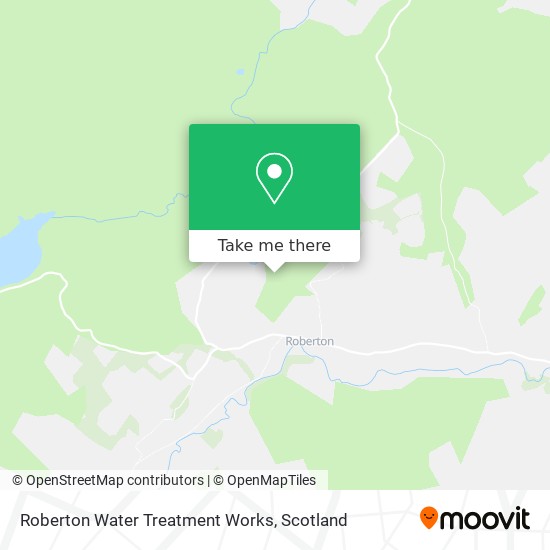 Roberton Water Treatment Works map