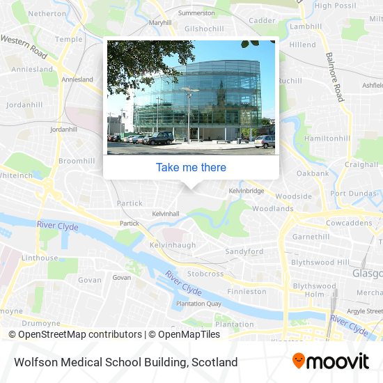 Wolfson Medical School Building map