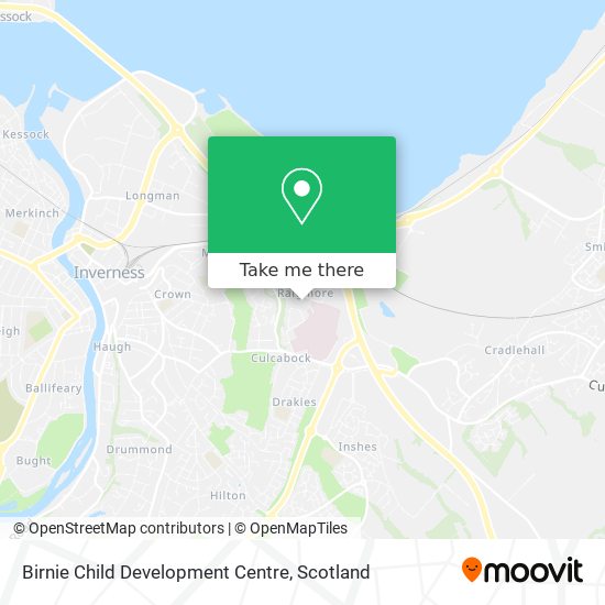Birnie Child Development Centre map