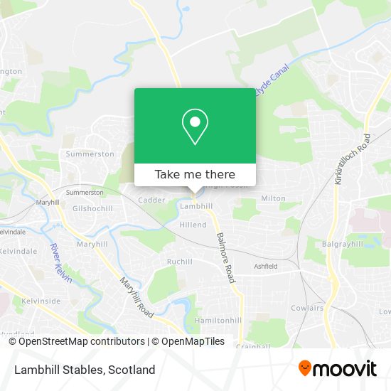 Lambhill Stables map