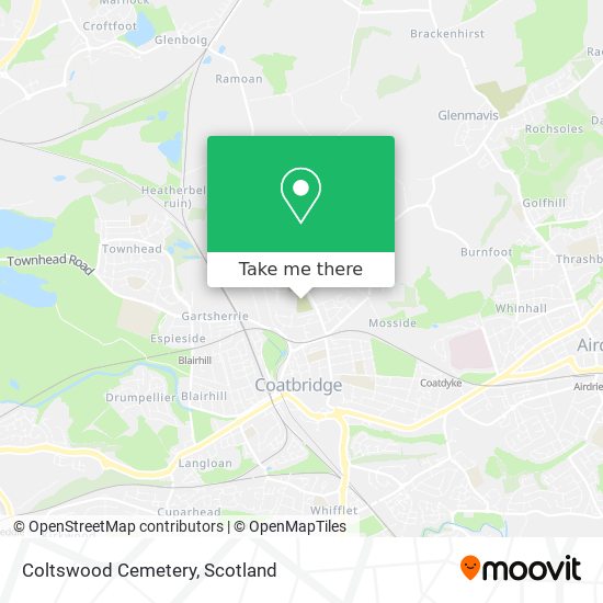 Coltswood Cemetery map