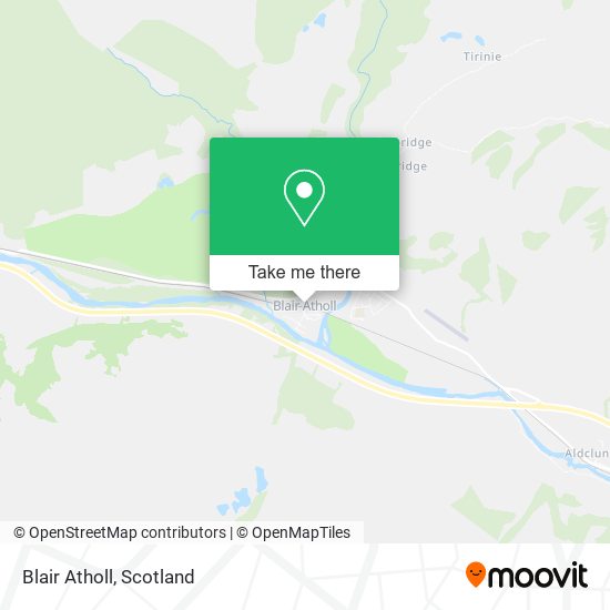 Blair Atholl map