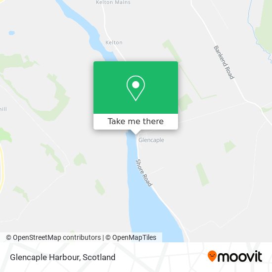 Glencaple Harbour map