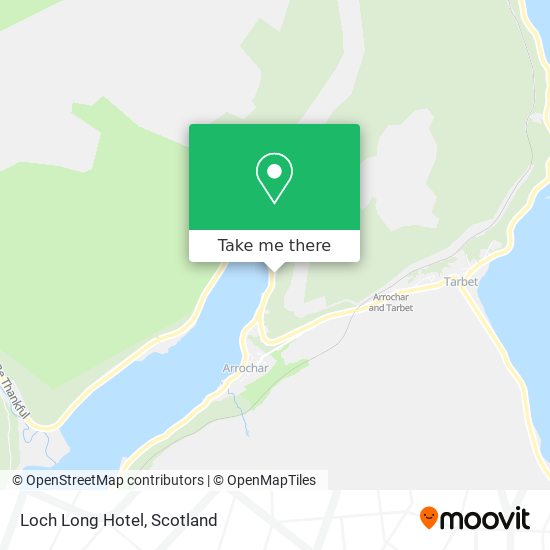 Loch Long Hotel map