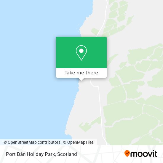 Port Bàn Holiday Park map