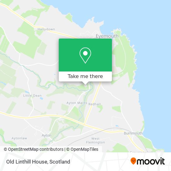 Old Linthill House map