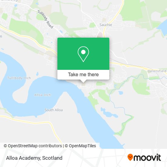 Alloa Academy map