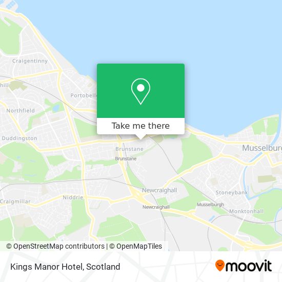 Kings Manor Hotel map