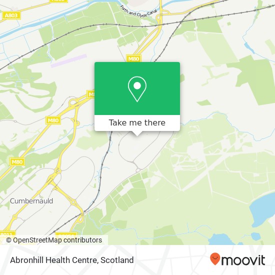 Abronhill Health Centre map