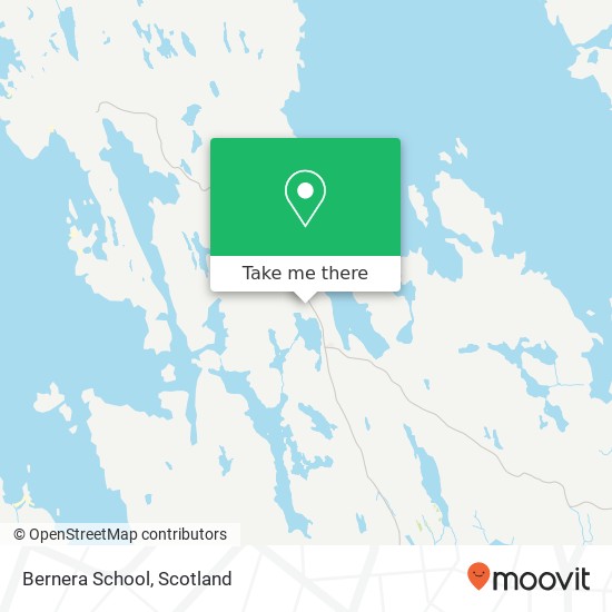 Bernera School map