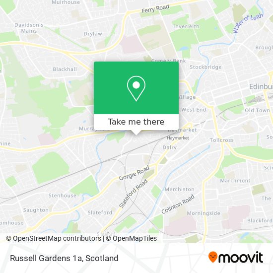 Russell Gardens 1a map