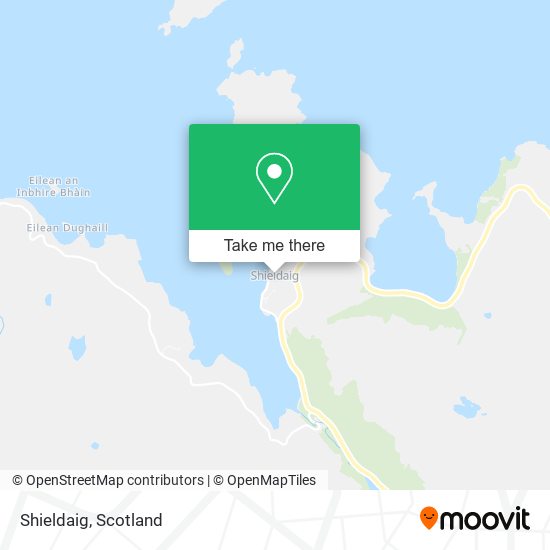 Shieldaig map