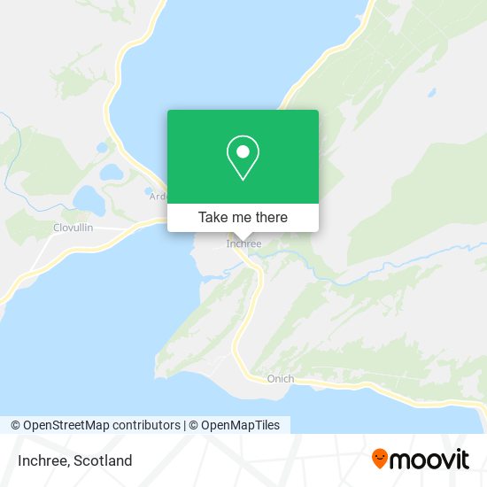 Inchree map