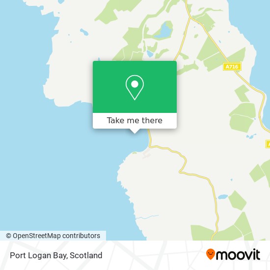 Port Logan Bay map