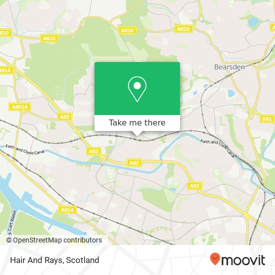 Hair And Rays map