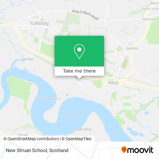 New Struan School map