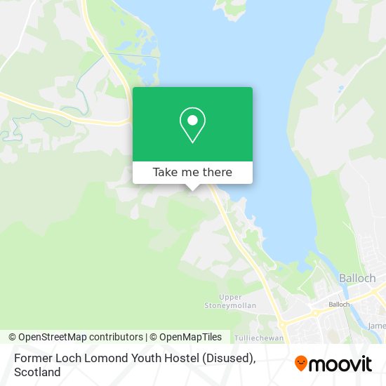 Former Loch Lomond Youth Hostel (Disused) map