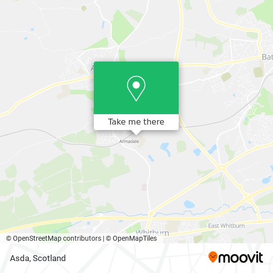 Asda map