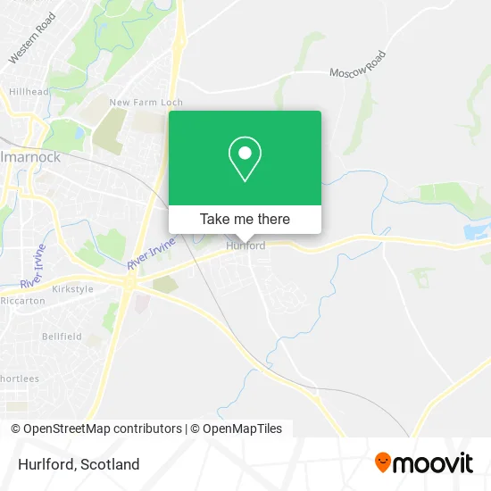 Hurlford map