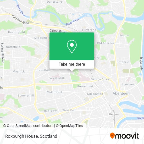 Roxburgh House map